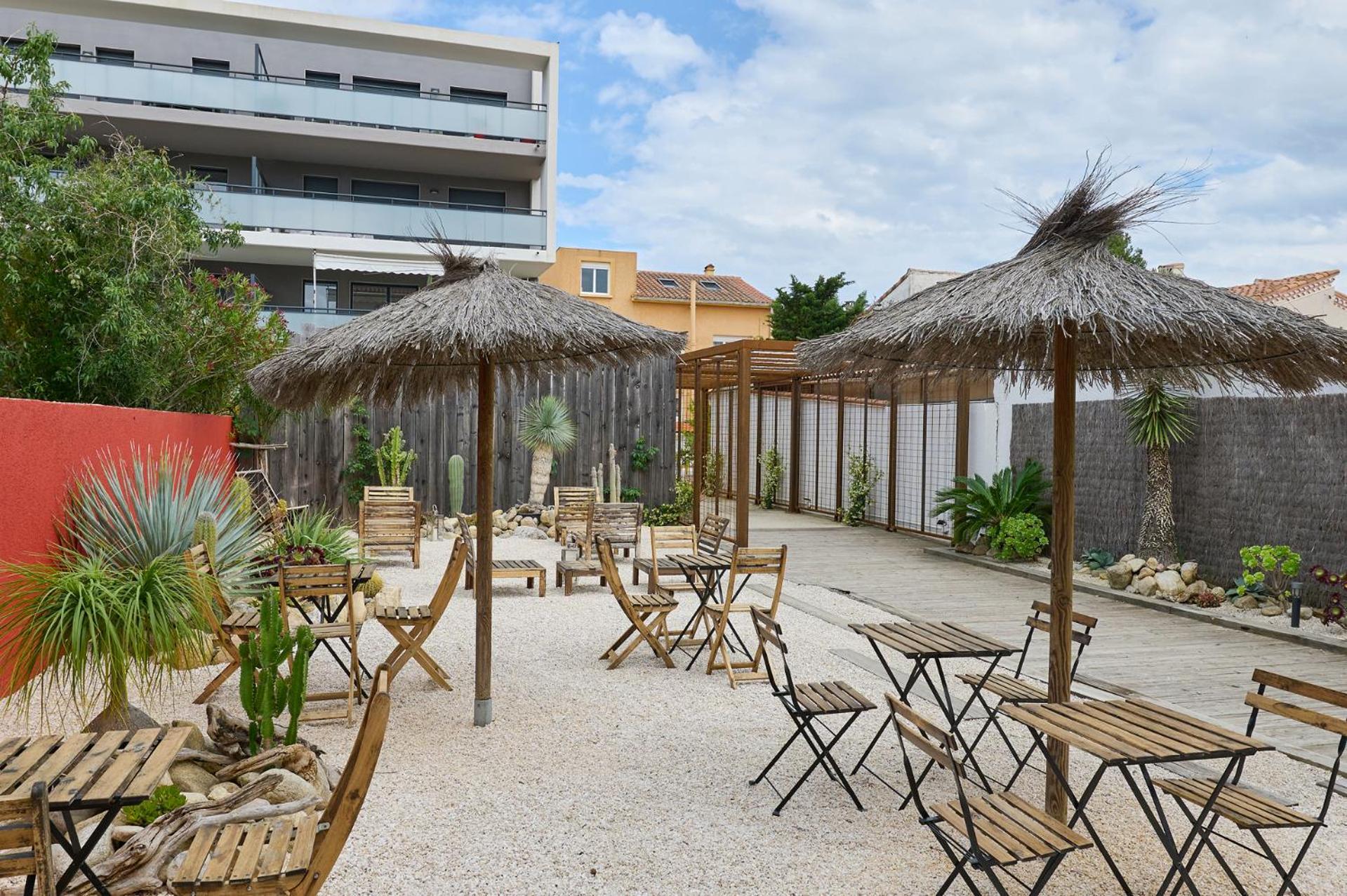 Hotel Les Mimosas Argeles-sur-Mer Ngoại thất bức ảnh