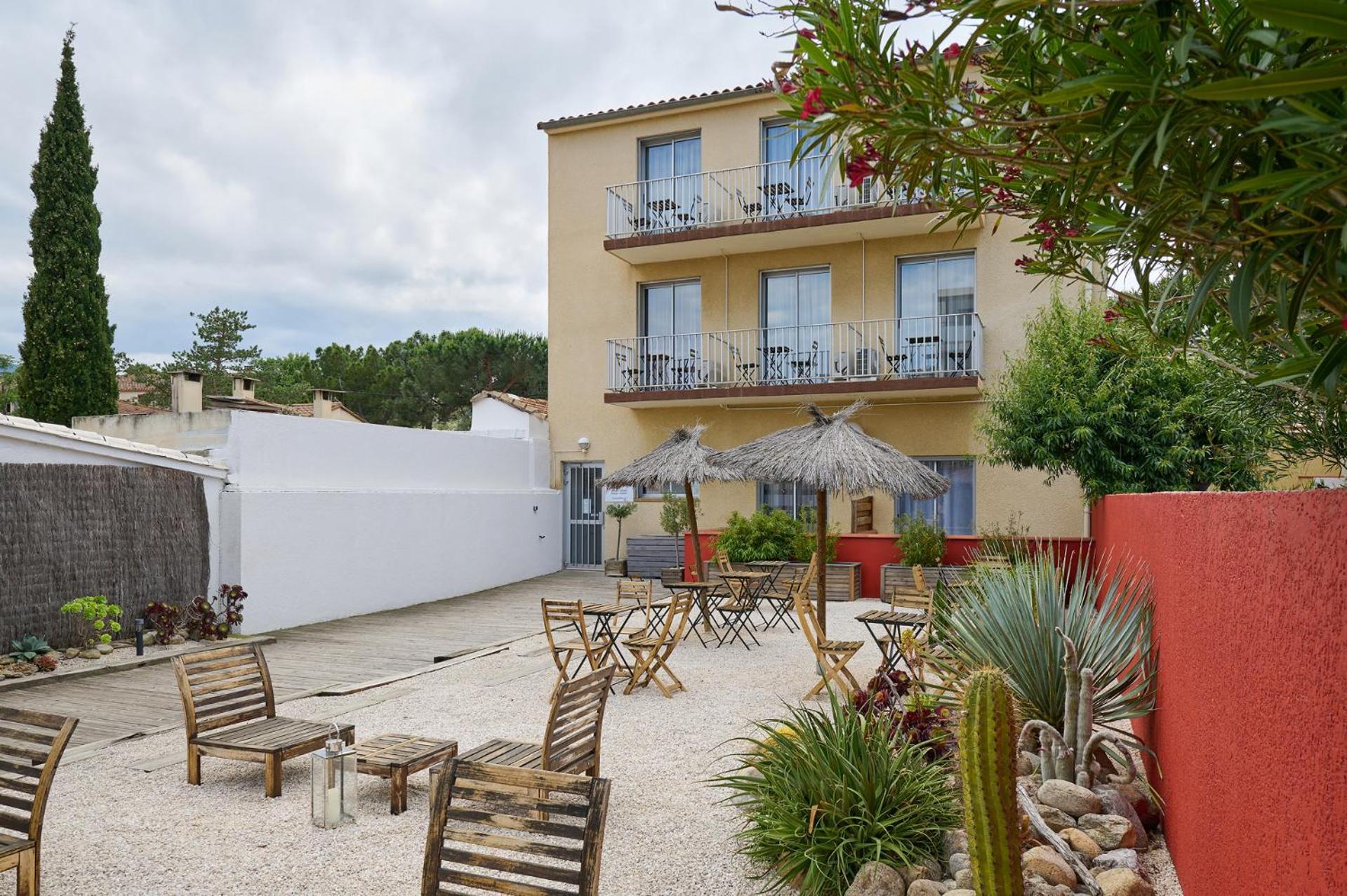 Hotel Les Mimosas Argeles-sur-Mer Ngoại thất bức ảnh